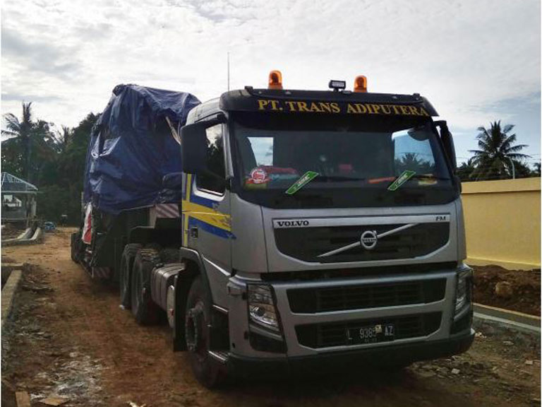 Pengiriman Gardu Induk Woha - Bima, Nusa Tenggara Barat